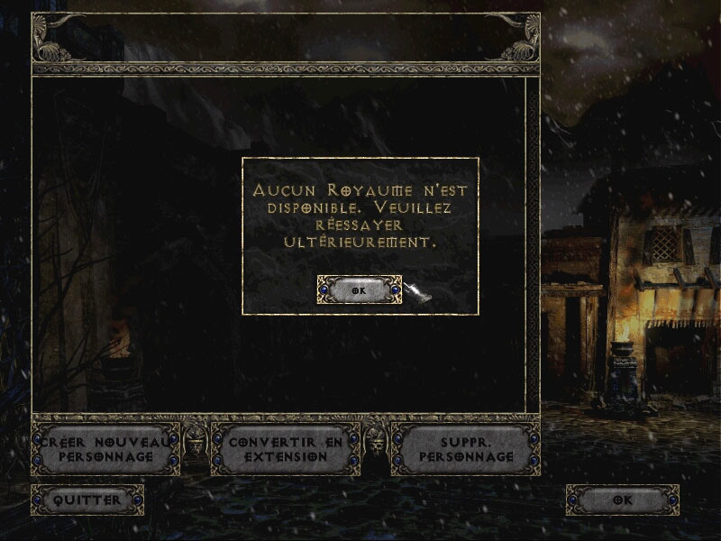 L'arrivée du patch 1.10 : un moment historique pour les joueurs.  Screenshot envoyé par Loche-666.
