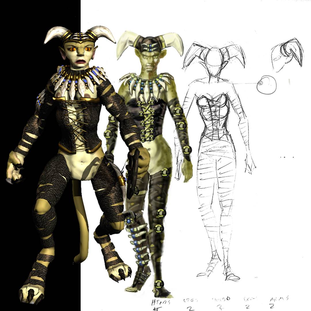 Изображения, скриншоты и концепт-арт разработки Diablo II.