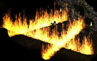 Fire Wall - Mur de feu - Diablo II - JudgeHype